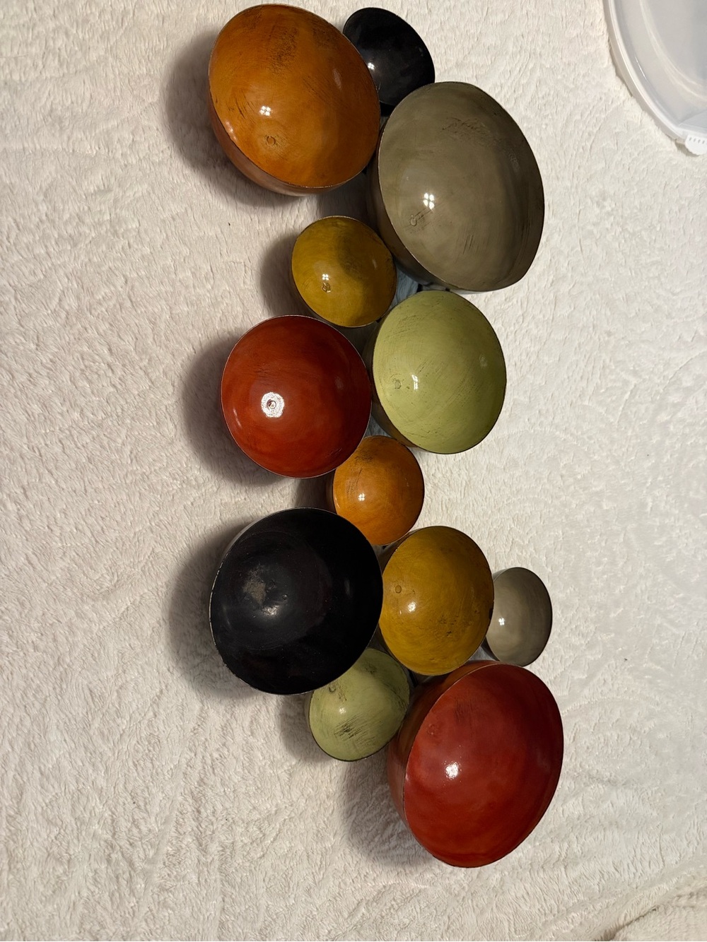 Multicolor Decorative Wall Bowl Art - Home Accents